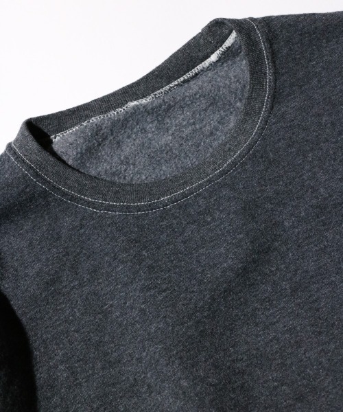 JERZEES(ジャージーズ)の「JERZEES / ジャージーズ GARMENT DYE CREW NECK SWEAT ガーメントダイ クルーネックスウェット(スウェット・メンズ・オレンジ/ブラウン/ライトグリーン/チャコールグレー/ターコイズブルー/クリーム・SMALL/MEDIUM/LARGE/X-LARGE)」の8枚目の写真