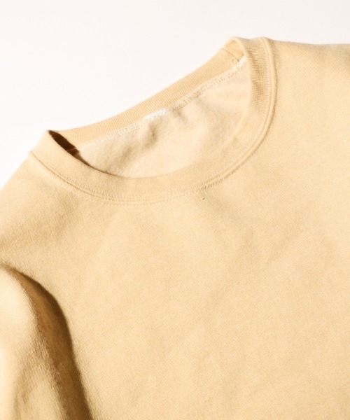 JERZEES(ジャージーズ)の「JERZEES / ジャージーズ GARMENT DYE CREW NECK SWEAT ガーメントダイ クルーネックスウェット(スウェット・メンズ・オレンジ/ブラウン/ライトグリーン/チャコールグレー/ターコイズブルー/クリーム・SMALL/MEDIUM/LARGE/X-LARGE)」の21枚目の写真