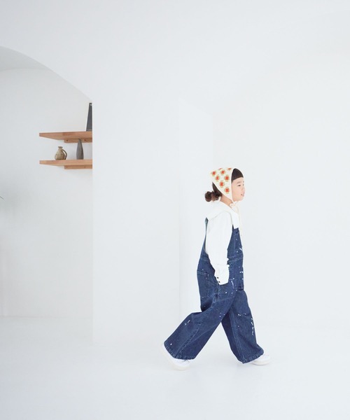 LOWRYS FARM（ローリーズファーム）の「バブーシュカ　290005（バンダナ/スカーフ・キッズ・オフホワイト/アイボリー・FREE）」の6枚目の写真