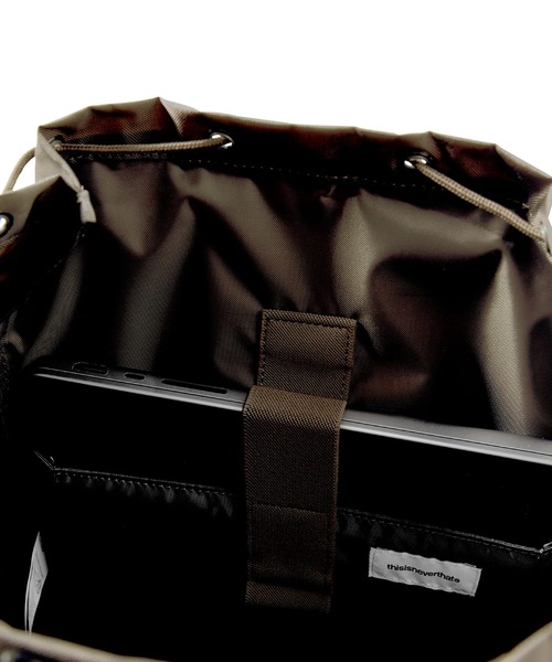 thisisneverthat（ディスイズネバーザット）の「Nylon Rucksack（バックパック/リュック・メンズ・ブラック/ブラウン・FREE）」の15枚目の写真
