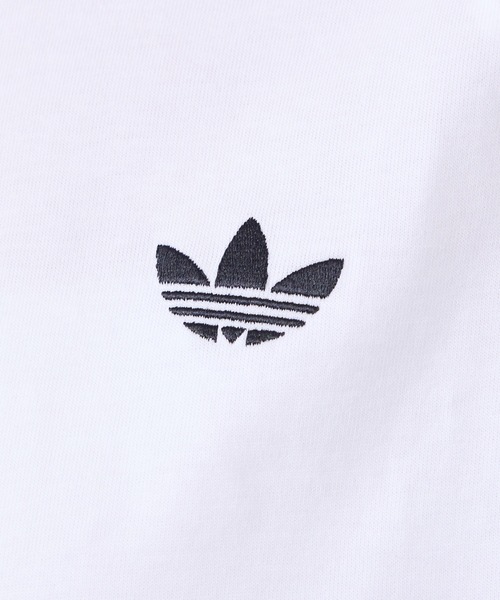 adidas（アディダス）の「【adidas originals/アディダスオリジナルス】3-STRIPES TEE / 3ストライプ 半袖Tシャツ（Tシャツ/カットソー・メンズ・ブラック/ネイビー/ホワイト・L/M/XL）」の6枚目の写真