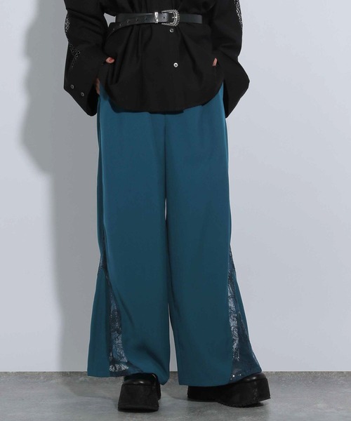 HARE（ハレ）の「flowerレースキリカエパンツ(HARE)（その他パンツ・レディース・ブルー/ブラック/ホワイト・FREE）」の19枚目の写真