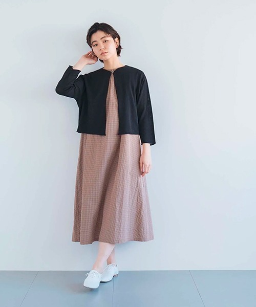tシャツ ペーパーヤーンライト ニットカーディガン レディース ペーパーヤーンライト ニットカーディガン（Tシャツ/カットソー