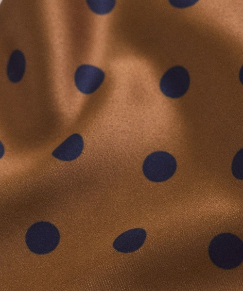 THROW(スロー)の「【THROW(スロー)】MAISIE スクランチー スカーフ / シュシュセット(バンダナ/スカーフ・レディース・ブラウン系その他/ブルー系その他・FREE)」の10枚目の写真