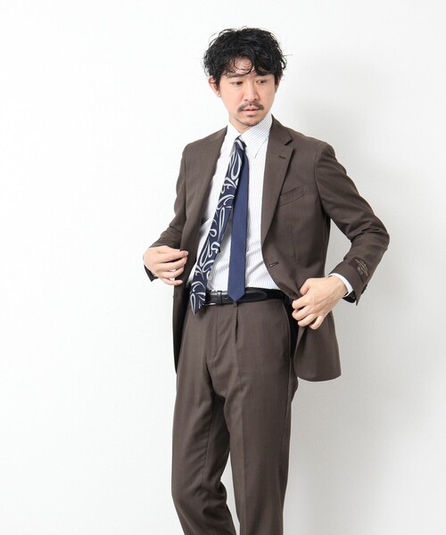 NOLLEY’S(ノーリーズ)の「スーピマコットン ハイカウントレギュラーカラー ドレスシャツ 25SS(シャツ/ブラウス・メンズ・ホワイト系その他/サックスブルー/グリーン系その他・S/M/L/XL)」の19枚目の写真