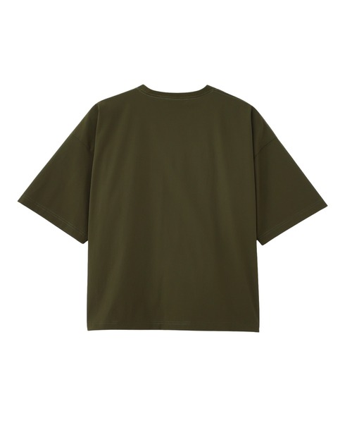 THOUSAND MILE（サウザンドマイル）の「(THOUSAND MILE×GENE HEAVENS)SHORT SLEEVE  POCKET TOP & CARGO TAPERED PANTS SET UP（ワンピース・レディース・ブラック/カーキ・ONE SIZE）」の5枚目の写真