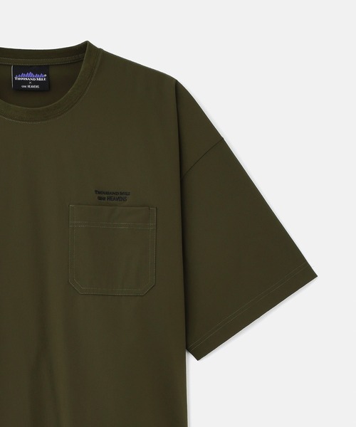 THOUSAND MILE（サウザンドマイル）の「(THOUSAND MILE×GENE HEAVENS)SHORT SLEEVE  POCKET TOP & CARGO TAPERED PANTS SET UP（ワンピース・レディース・ブラック/カーキ・ONE SIZE）」の9枚目の写真