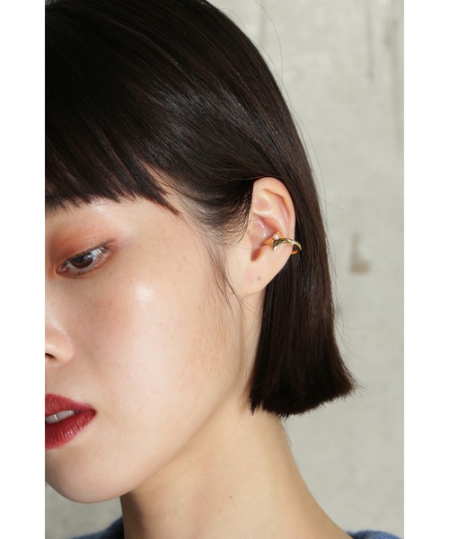 ROSE BUD(ローズバッド)の「(SOCALI JEWELRY)スパークルイヤーカフ(イヤーカフ・レディース・ゴールド・ONE SIZE)」の1枚目の写真