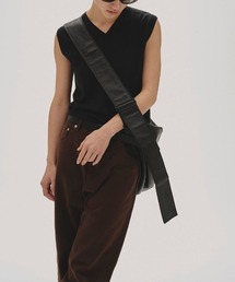 トゥデイフル　ブラック ベスト 中古・古着通販】TODAYFUL (トゥデイフル) Halfzip Knit Vest/ハーフ