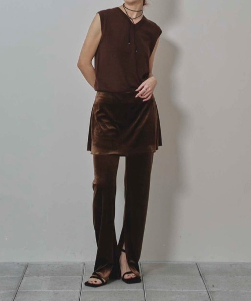TODAYFUL（トゥデイフル）の「TODAYFUL Seamless Knit Vest シームレス