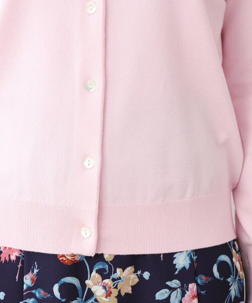 LAURA ASHLEY(ローラアシュレイ)の「【同素材アイテムあり】ソフトタッチ 無地カラーニットカーディガン(カーディガン/ボレロ・レディース・ライトグレー/ピンク・38/40)」の17枚目の写真