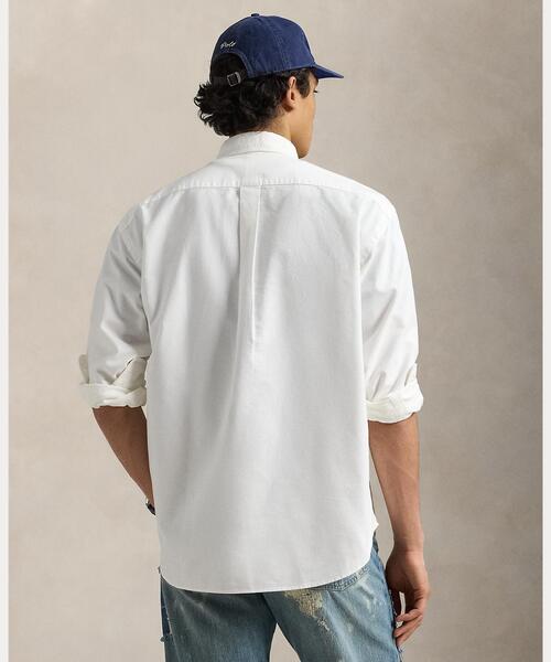 春　ラルフローレン　オックスフォードシャツ　ホワイト　クラシックフィット　6 POLO RALPH LAUREN（ポロ・ラルフローレン） ブラウス シャツ