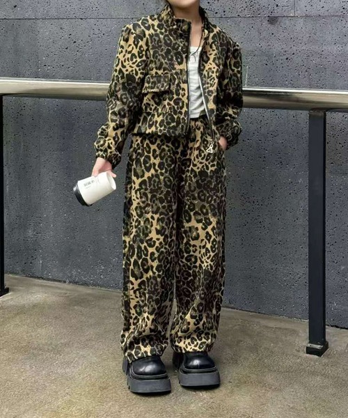 aimoha（アイモハ）の「【aimoha KIDS】レオパード柄セットアップ