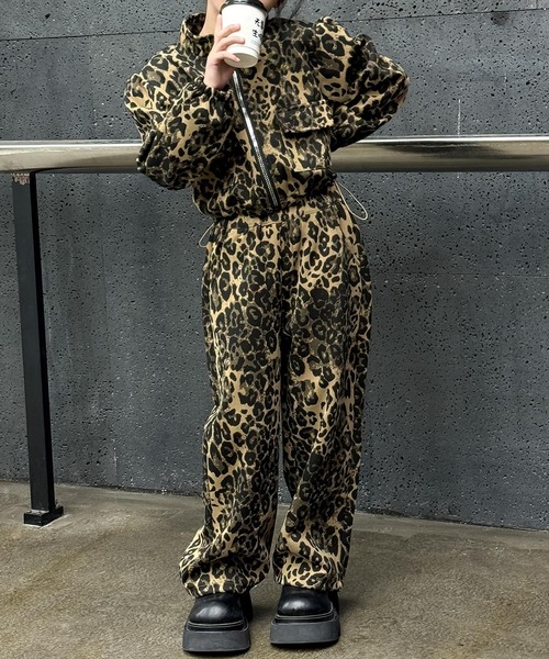 aimoha（アイモハ）の「【aimoha KIDS】レオパード柄セットアップ