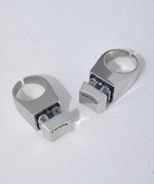 Ellno Loset（エルノロゼット）の「Deleteリング（リング・メンズ・B/A・FREE）」の7枚目の写真