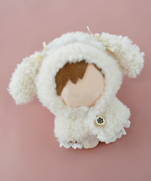 15cmぬい推奨サイズ】ゴスロリ メイド ロリータ レース 推し活