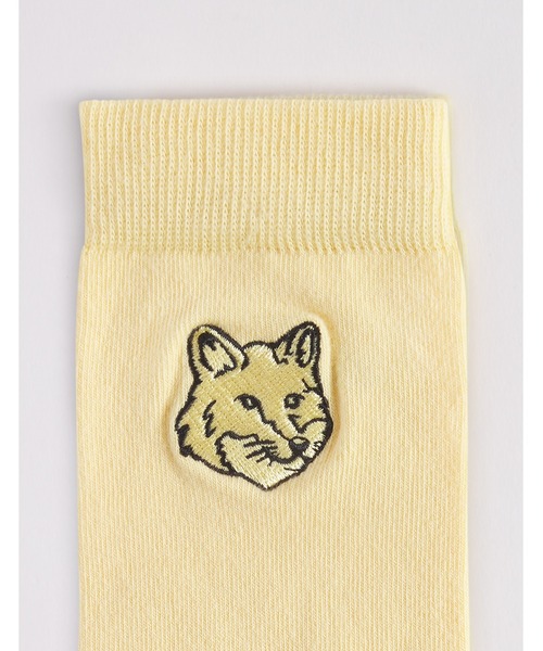 きつね セール】BOLD FOX HEAD SOCKS（ソックス/靴下）｜Maison Kitsune