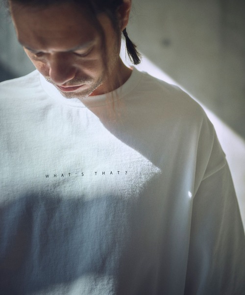 ADAM PATEK(アダムパテック)の「mt9514-paranoid short sleeve T Tシャツ(Tシャツ/カットソー・メンズ・ブラック/ホワイト/パープル・2/1)」の2枚目の写真