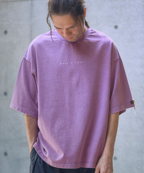 ADAM PATEK(アダムパテック)の「mt9514-paranoid short sleeve T Tシャツ(Tシャツ/カットソー・メンズ・ブラック/ホワイト/パープル・2/1)」の15枚目の写真