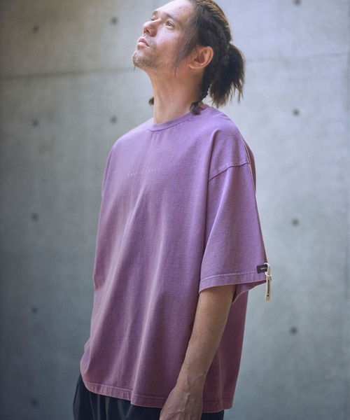 ADAM PATEK(アダムパテック)の「mt9514-paranoid short sleeve T Tシャツ(Tシャツ/カットソー・メンズ・ブラック/ホワイト/パープル・2/1)」の17枚目の写真