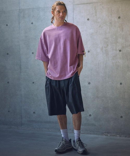 ADAM PATEK(アダムパテック)の「mt9514-paranoid short sleeve T Tシャツ(Tシャツ/カットソー・メンズ・ブラック/ホワイト/パープル・2/1)」の18枚目の写真