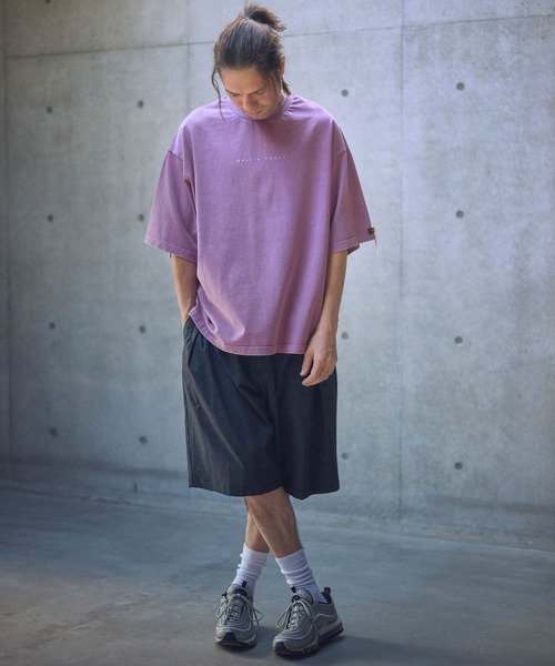ADAM PATEK(アダムパテック)の「mt9514-paranoid short sleeve T Tシャツ(Tシャツ/カットソー・メンズ・ブラック/ホワイト/パープル・2/1)」の19枚目の写真