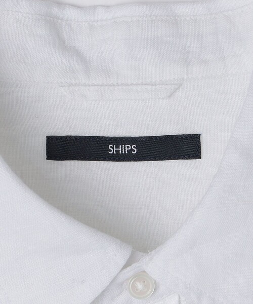 SHIPS(シップス)の「SHIPS: レイモンド レギュラーカラー リネン 7スリーブ シャツ(シャツ/ブラウス・メンズ・ブルー/ホワイト/ブラウン/ピンク/ネイビー・SMALL/MEDIUM/LARGE/X-LARGE)」の16枚目の写真