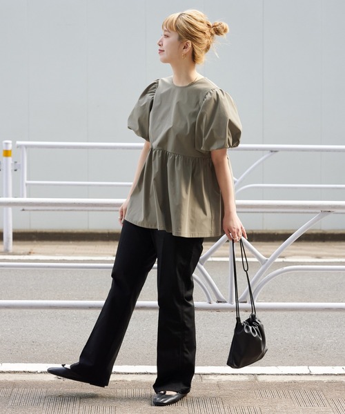 ZOZO限定】パフスリーブブラウス（シャツ/ブラウス）｜B.C STOCK（ベー