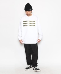 LUNKER KILLER（ランカーキラー）の「NEON LOGO HEAVY L/S-Tee（Tシャツ/カットソー）」