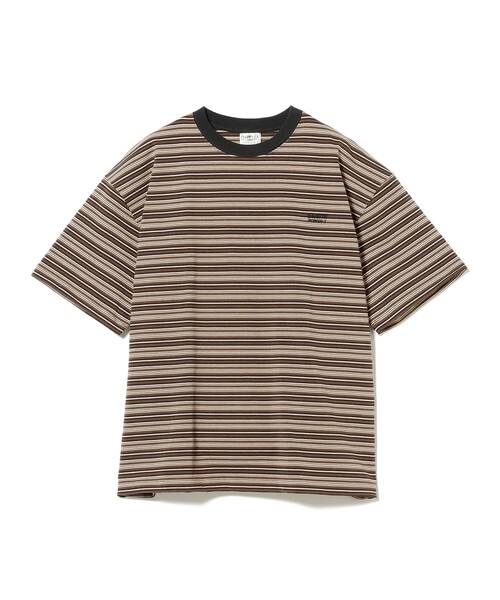 Tシャツ・カットソー Polysooem : 25SS / STUDDED NECK TEE (3COLORS) セール】【ACTIVE SECT】《限定展開》ハイゲージスムースTシャツ