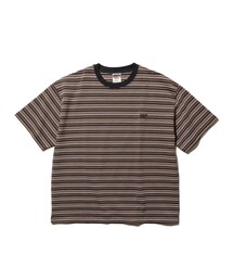 【ことー様】yori マリブボーダーカットソー　ブラウン yori マリブボーダーカットソー ブラウン マリブボーダーカットソー