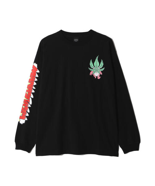 MANASTASH（マナスタッシュ）の「MANASTASH/マナスタッシュ/RE:CTN L/S TEE FAIRY（Tシャツ/カットソー・メンズ・ホワイト/ブラック/ブルー系その他3・XL/L/M/S）」の9枚目の写真