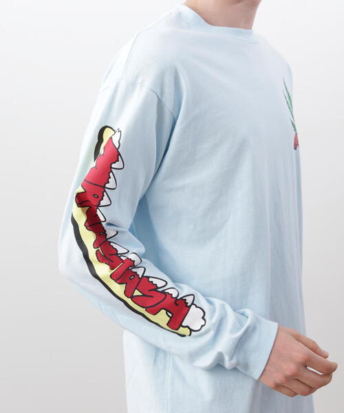 MANASTASH（マナスタッシュ）の「MANASTASH/マナスタッシュ/RE:CTN L/S TEE FAIRY（Tシャツ/カットソー・メンズ・ホワイト/ブラック/ブルー系その他3・XL/L/M/S）」の17枚目の写真