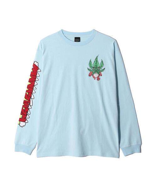 MANASTASH（マナスタッシュ）の「MANASTASH/マナスタッシュ/RE:CTN L/S TEE FAIRY（Tシャツ/カットソー・メンズ・ホワイト/ブラック/ブルー系その他3・XL/L/M/S）」の3枚目の写真