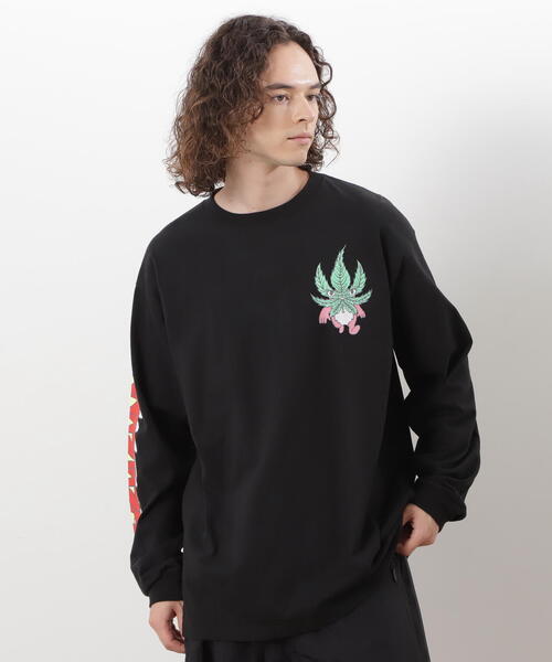 MANASTASH（マナスタッシュ）の「MANASTASH/マナスタッシュ/RE:CTN L/S TEE FAIRY（Tシャツ/カットソー・メンズ・ホワイト/ブラック/ブルー系その他3・XL/L/M/S）」の6枚目の写真