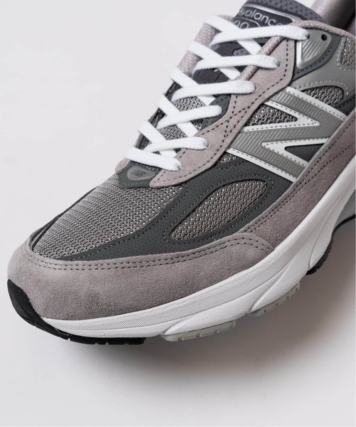 EU,US NEW BALANCE（イーユーユーエスニューバランス）の「New Balance (ニューバランス) M990GL6 / 990V6（スニーカー・メンズ・チャコールグレー・30cm/29cm/28.5cm/28cm/27.5cm/27cm/26.5cm/26cm/25.5cm/25cm）」の2枚目の写真