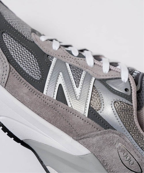 EU,US NEW BALANCE（イーユーユーエスニューバランス）の「New Balance (ニューバランス) M990GL6 / 990V6（スニーカー・メンズ・チャコールグレー・30cm/29cm/28.5cm/28cm/27.5cm/27cm/26.5cm/26cm/25.5cm/25cm）」の3枚目の写真