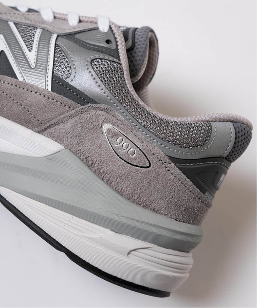 EU,US NEW BALANCE（イーユーユーエスニューバランス）の「New Balance (ニューバランス) M990GL6 / 990V6（スニーカー・メンズ・チャコールグレー・30cm/29cm/28.5cm/28cm/27.5cm/27cm/26.5cm/26cm/25.5cm/25cm）」の4枚目の写真