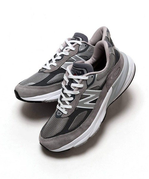 EU,US NEW BALANCE（イーユーユーエスニューバランス）の「New Balance (ニューバランス) M990GL6 / 990V6（スニーカー・メンズ・チャコールグレー・30cm/29cm/28.5cm/28cm/27.5cm/27cm/26.5cm/26cm/25.5cm/25cm）」の7枚目の写真