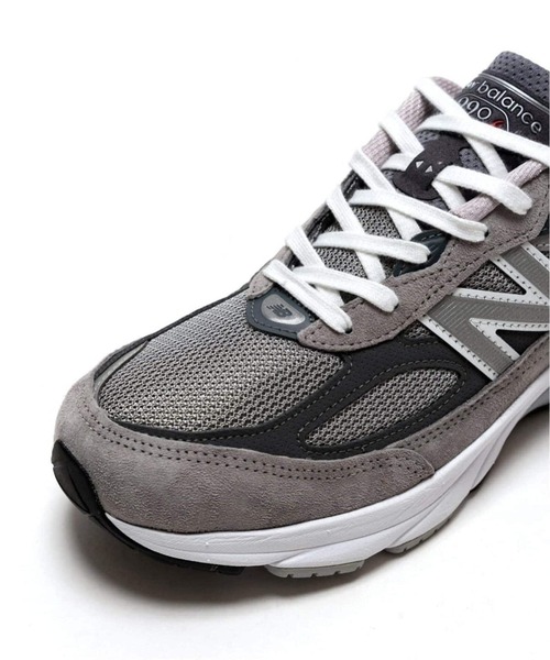 EU,US NEW BALANCE（イーユーユーエスニューバランス）の「New Balance (ニューバランス) M990GL6 / 990V6（スニーカー・メンズ・チャコールグレー・30cm/29cm/28.5cm/28cm/27.5cm/27cm/26.5cm/26cm/25.5cm/25cm）」の8枚目の写真