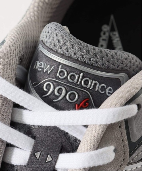 EU,US NEW BALANCE（イーユーユーエスニューバランス）の「New Balance (ニューバランス) M990GL6 / 990V6（スニーカー・メンズ・チャコールグレー・30cm/29cm/28.5cm/28cm/27.5cm/27cm/26.5cm/26cm/25.5cm/25cm）」の16枚目の写真