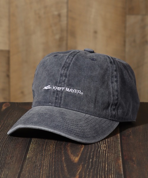 KRIFF MAYER（クリフメイヤー）の「【KRIFF MAYER/クリフメイヤー】刺繍ロゴ ピグメントキャップ（クイックドライ）（キャップ・メンズ・ベージュ/ネイビー/ブラック・FREE）」の3枚目の写真
