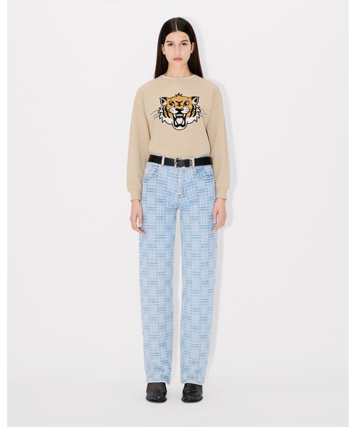 セール】'KENZO Happy Tiger' エンブロイダリー スウェット