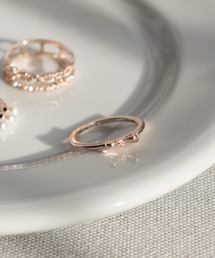 CLETTE（クレット）の「ルミエールリボンリング（リング）」