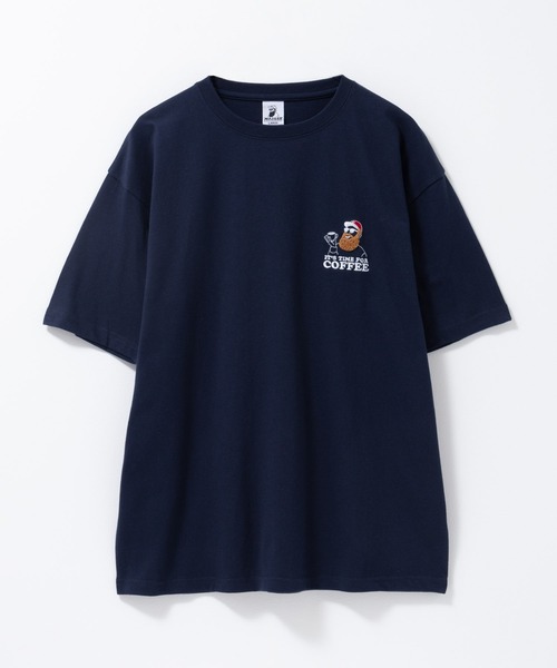 髭 セール】髭おじさん ワンポイントサガラ刺繍Tシャツ（Tシャツ