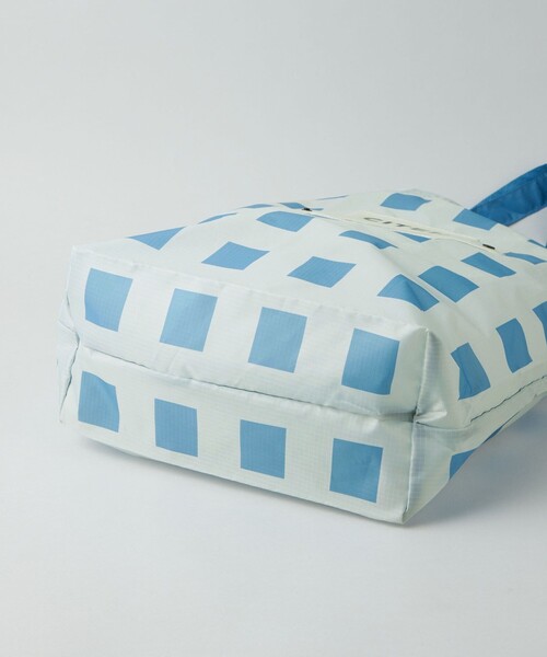 CITEN（シテン）の「＜CITEN＞くるくるパッチンジオメチェック（エコバッグ/サブバッグ・レディース・ライトグレー/ライトブルー/シャーベット・FREE）」の14枚目の写真