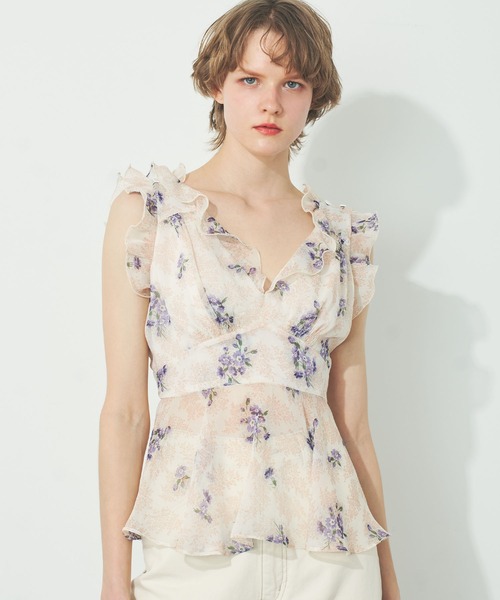 ME COUTURE（ミークチュール）の「シャインフリルビスチェ