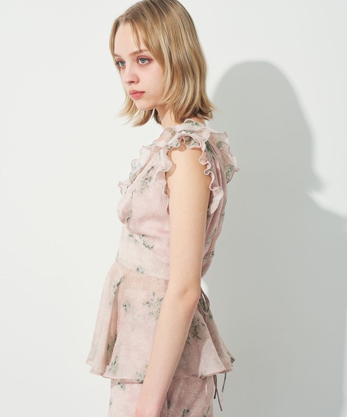 ME COUTURE(ミークチュール)の「エンドレッシ―フリルブラウス(シャツ/ブラウス・レディース・アイボリー/ライトグレー/ピンク・FREE)」の17枚目の写真
