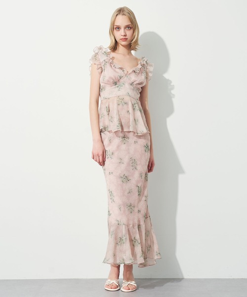 ME COUTURE(ミークチュール)の「エンドレッシ―フリルブラウス(シャツ/ブラウス・レディース・アイボリー/ライトグレー/ピンク・FREE)」の19枚目の写真