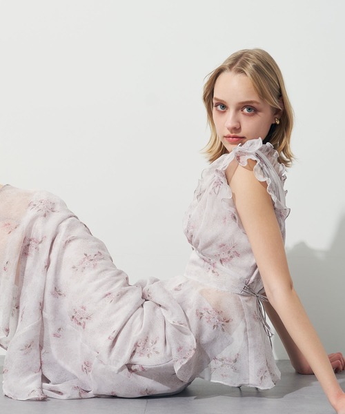 ME COUTURE(ミークチュール)の「エンドレッシ―フリルブラウス(シャツ/ブラウス・レディース・アイボリー/ライトグレー/ピンク・FREE)」の22枚目の写真